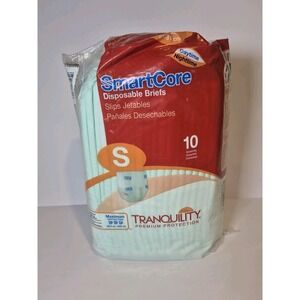 Tranquility SmartCore Disposable Briefs Small Pack of 10 - #2311 Adult Diaper